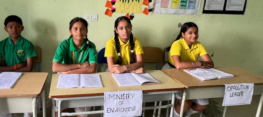 Mock Parliament on Plastic-Free Campus in Selaqui