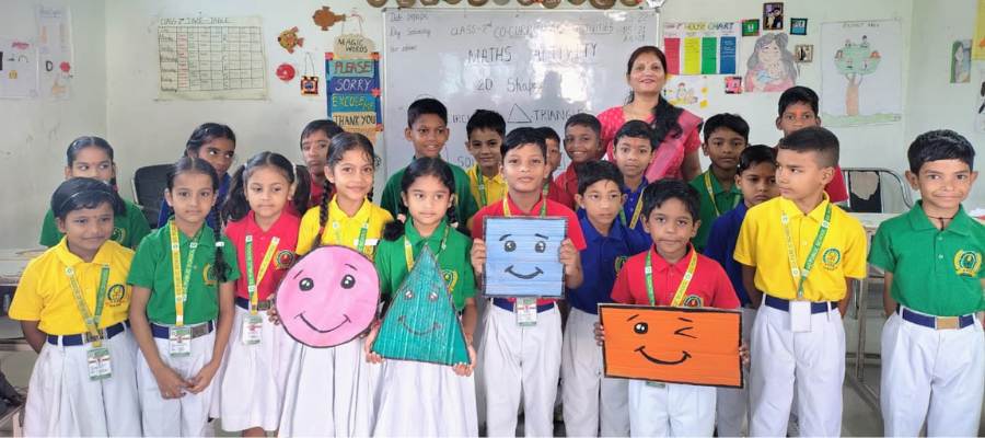 Co-Curricular Activity: Learning 2D Shapes in Selaqui