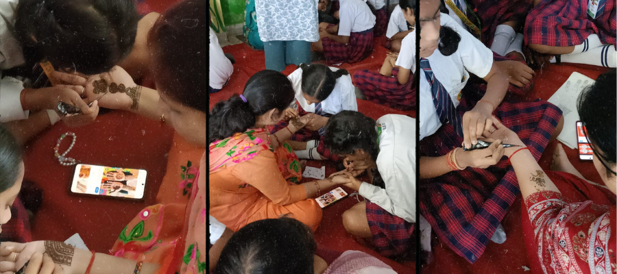 Creative Expressions: Mehndi Competition 2025 in Selaqui