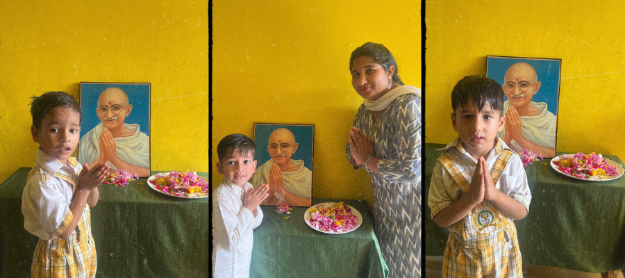 Gandhi Jayanti 2025 in Selaqui: Teaching Values of Peace and Non-Violence