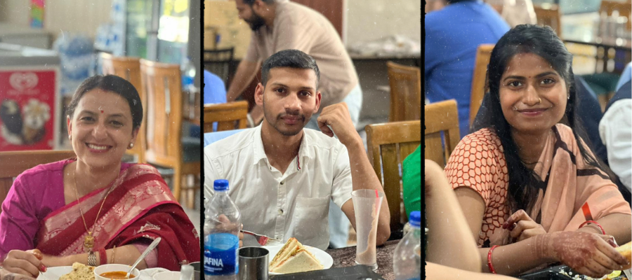 Together We Dine: Principal and Teachers Enjoy a Joyful Lunch in Selaqui