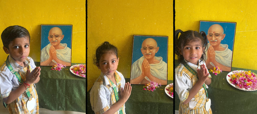 Gandhi Jayanti 2025 in Selaqui: Teaching Values of Peace and Non-Violence
