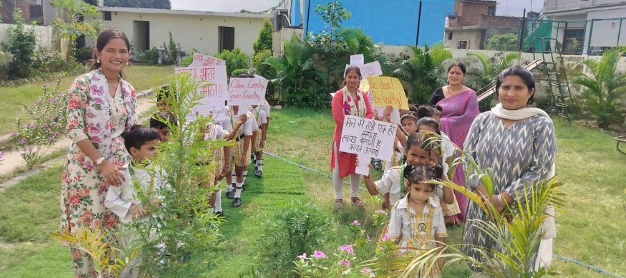 Gandhi Jayanti 2025 in Selaqui: Teaching Values of Peace and Non-Violence