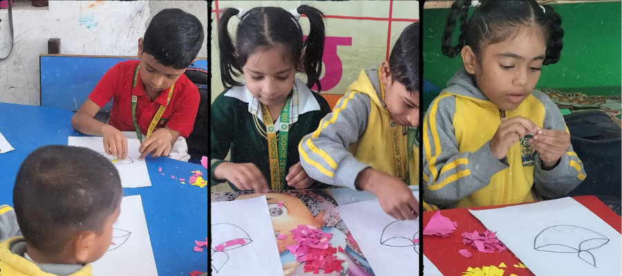Little Hands Bright Diwali Rangoli and Diya Decoration in Selaqui