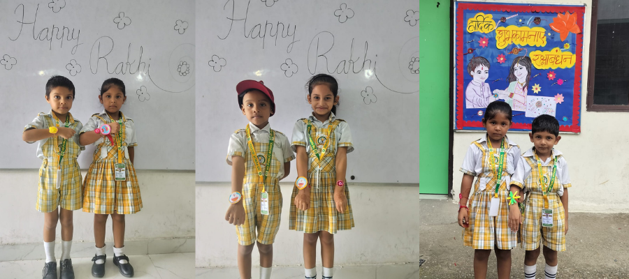 Rakhi Celebration by Students in Selaqui