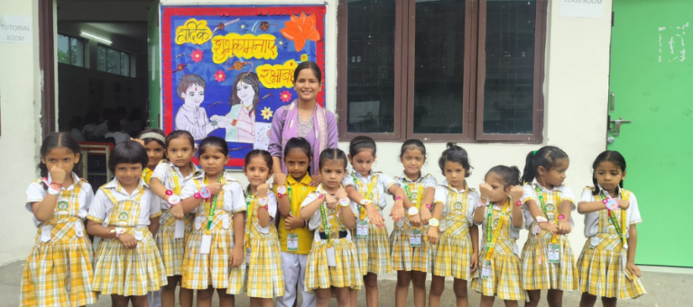 Rakhi Celebration by Students in Selaqui