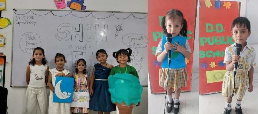 Creative Show and Tell Activity in Selaqui